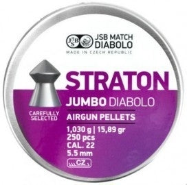 JSB 5.5MM STRATON JUMBO 15.89GR- 250'S - NeonSales {{ shop.shopifyCountryName }}