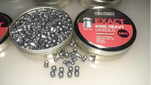 JSB 6.35MM EXACT KING HEAVY MK II 33.95GR- 300'S - NeonSales {{ shop.shopifyCountryName }}