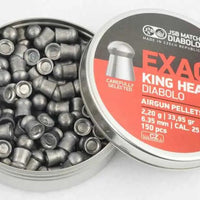 JSB 6.35MM EXACT KING HEAVY MK II 33.95GR- 300'S - NeonSales {{ shop.shopifyCountryName }}