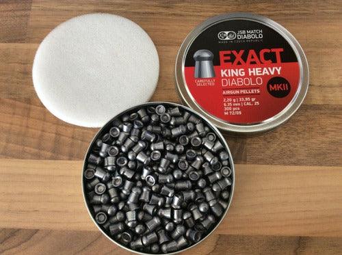 JSB 6.35MM EXACT KING HEAVY MK II 33.95GR- 300'S - NeonSales {{ shop.shopifyCountryName }}