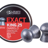 JSB DIABOLO EXACT KING .25 (25.39GR) - 350's - NeonSales {{ shop.shopifyCountryName }}