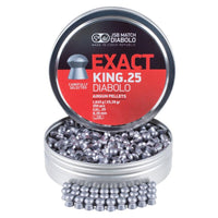 JSB DIABOLO EXACT KING .25 (25.39GR) - 350's - NeonSales {{ shop.shopifyCountryName }}
