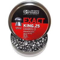 JSB DIABOLO EXACT KING .25 (25.39GR) - 350's - NeonSales {{ shop.shopifyCountryName }}
