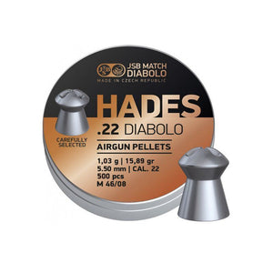 JSB DIABOLO HADES 5.5MM (15.89GR) - 500's - NeonSales South Africa