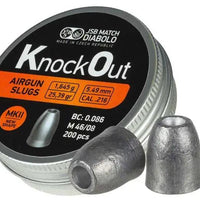 JSB KO SLUGS .216 (5.49MM) MK II - 25.39GR - 200's - NeonSales {{ shop.shopifyCountryName }}