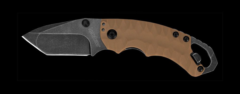 KERSHAW SHUFFLE II TANTO TAN - NeonSales {{ shop.shopifyCountryName }}