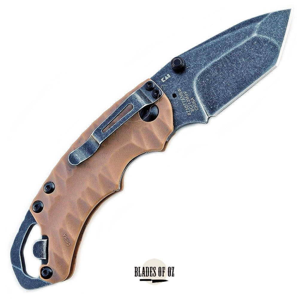 KERSHAW SHUFFLE II TANTO TAN - NeonSales {{ shop.shopifyCountryName }}