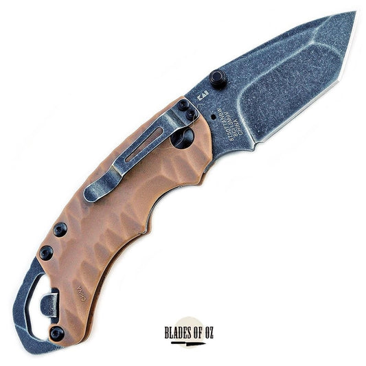 KERSHAW SHUFFLE II TANTO TAN - NeonSales {{ shop.shopifyCountryName }}