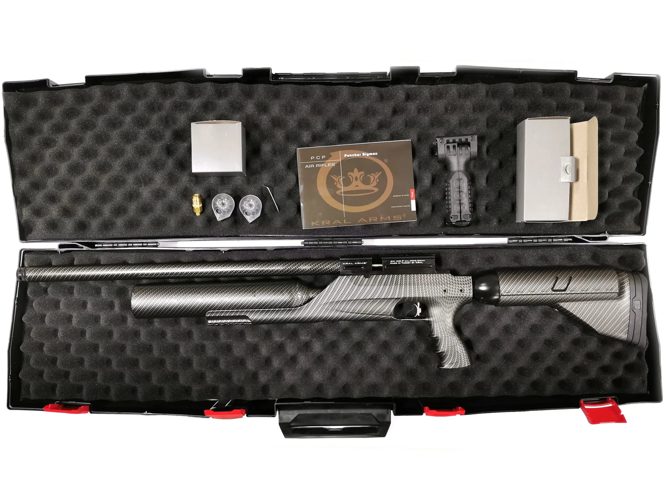 KRAL PUNCHER BIGMAX X PCP RIFLE (.22) - CF FINISH - NeonSales {{ shop.shopifyCountryName }}