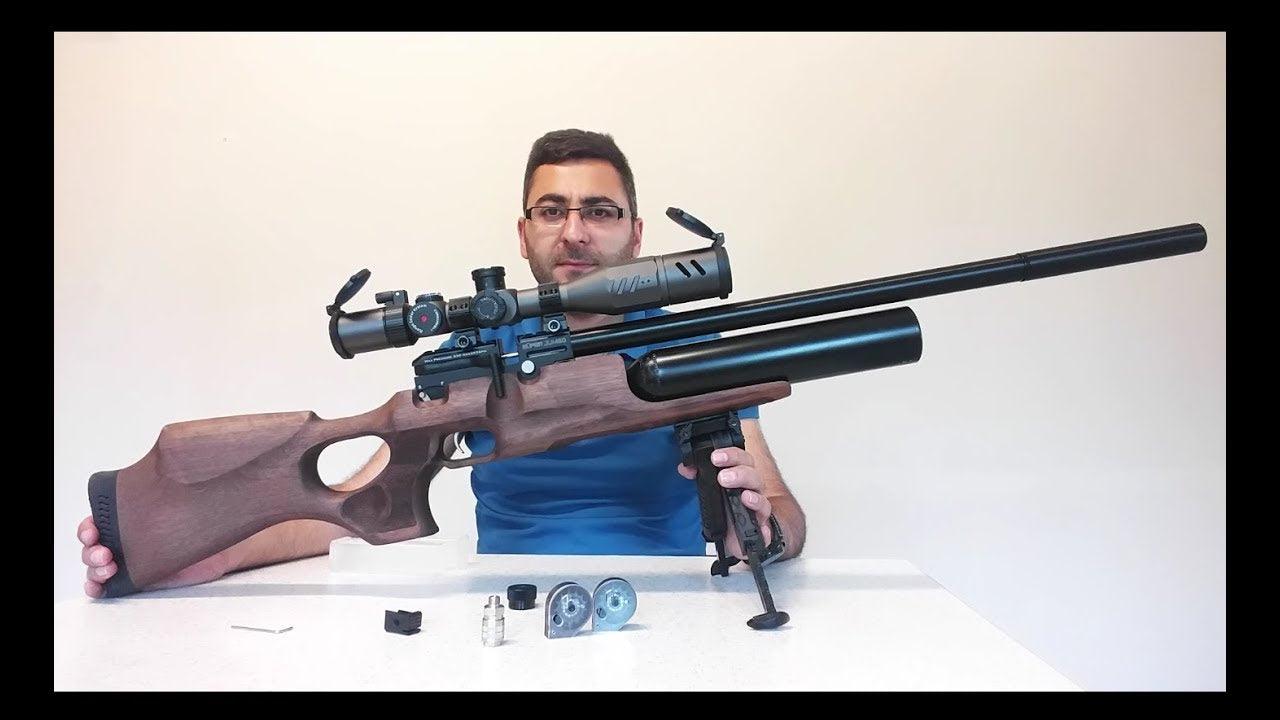 KRAL PUNCHER SUPER JUMBO PCP .22 - T/WALLNUT - NeonSales {{ shop.shopifyCountryName }}