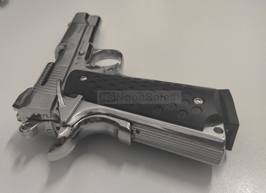 KUZEY 911 #3 BLANK GUN - S/CHROME - NeonSales {{ shop.shopifyCountryName }}
