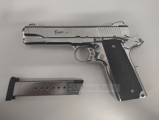 KUZEY 911 #3 BLANK GUN - S/CHROME - NeonSales {{ shop.shopifyCountryName }}