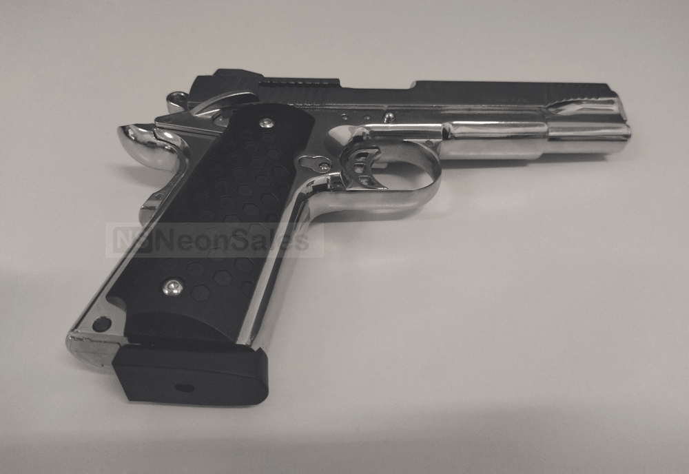 KUZEY 911 #3 BLANK GUN - S/CHROME - NeonSales {{ shop.shopifyCountryName }}