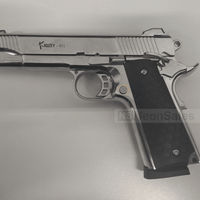 KUZEY 911 #3 BLANK GUN - S/CHROME - NeonSales {{ shop.shopifyCountryName }}