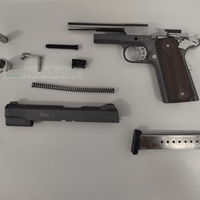 KUZEY 911 BLANK GUN - SMOKED W/ WALNUT GRIPS - NeonSales {{ shop.shopifyCountryName }}