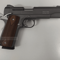 KUZEY 911 BLANK GUN - SMOKED W/ WALNUT GRIPS - NeonSales {{ shop.shopifyCountryName }}