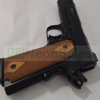 KUZEY 911-T BLANK GUN - ALL BLACK W/ WALNUT GRIPS - NeonSales {{ shop.shopifyCountryName }}