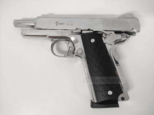KUZEY 911SX #2 BLANK GUN - ALL CHROME - NeonSales {{ shop.shopifyCountryName }}