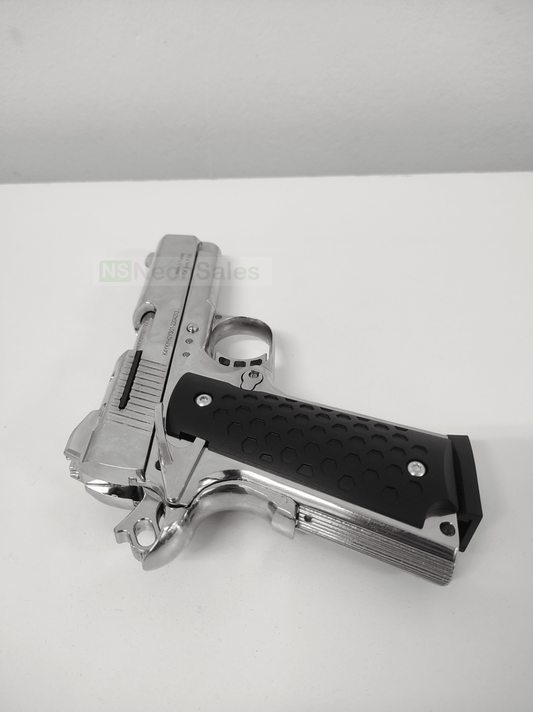 KUZEY 911SX #2 BLANK GUN - ALL CHROME - NeonSales {{ shop.shopifyCountryName }}