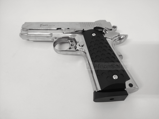 KUZEY 911SX #2 BLANK GUN - ALL CHROME - NeonSales {{ shop.shopifyCountryName }}