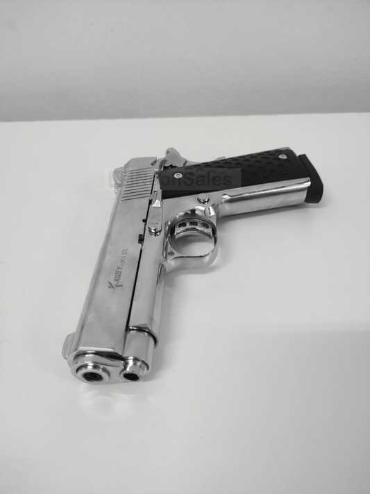 KUZEY 911SX #2 BLANK GUN - ALL CHROME - NeonSales {{ shop.shopifyCountryName }}