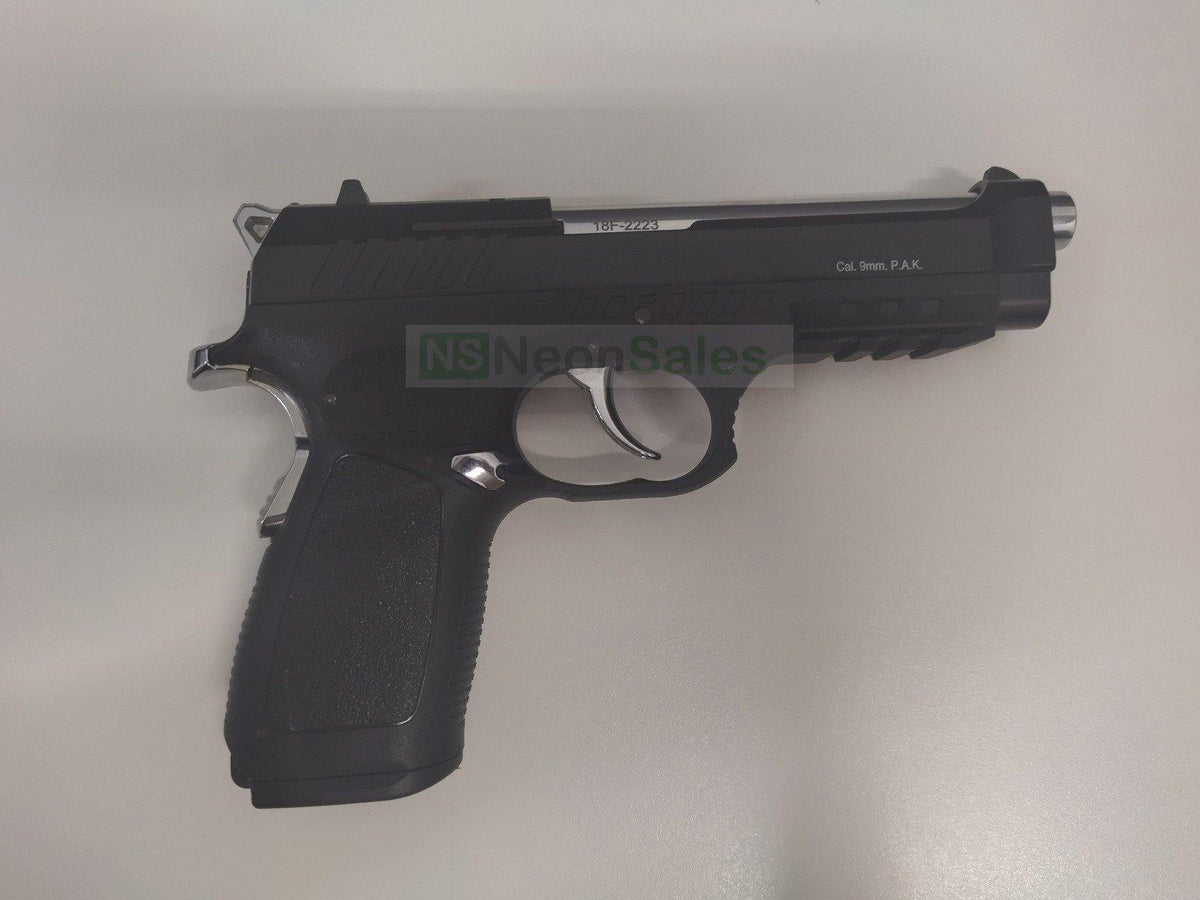 KUZEY F92 BLANK GUN + 25 BLANKS + HOLSTER