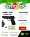 KUZEY F92 BLANK GUN + 25 BLANKS + HOLSTER