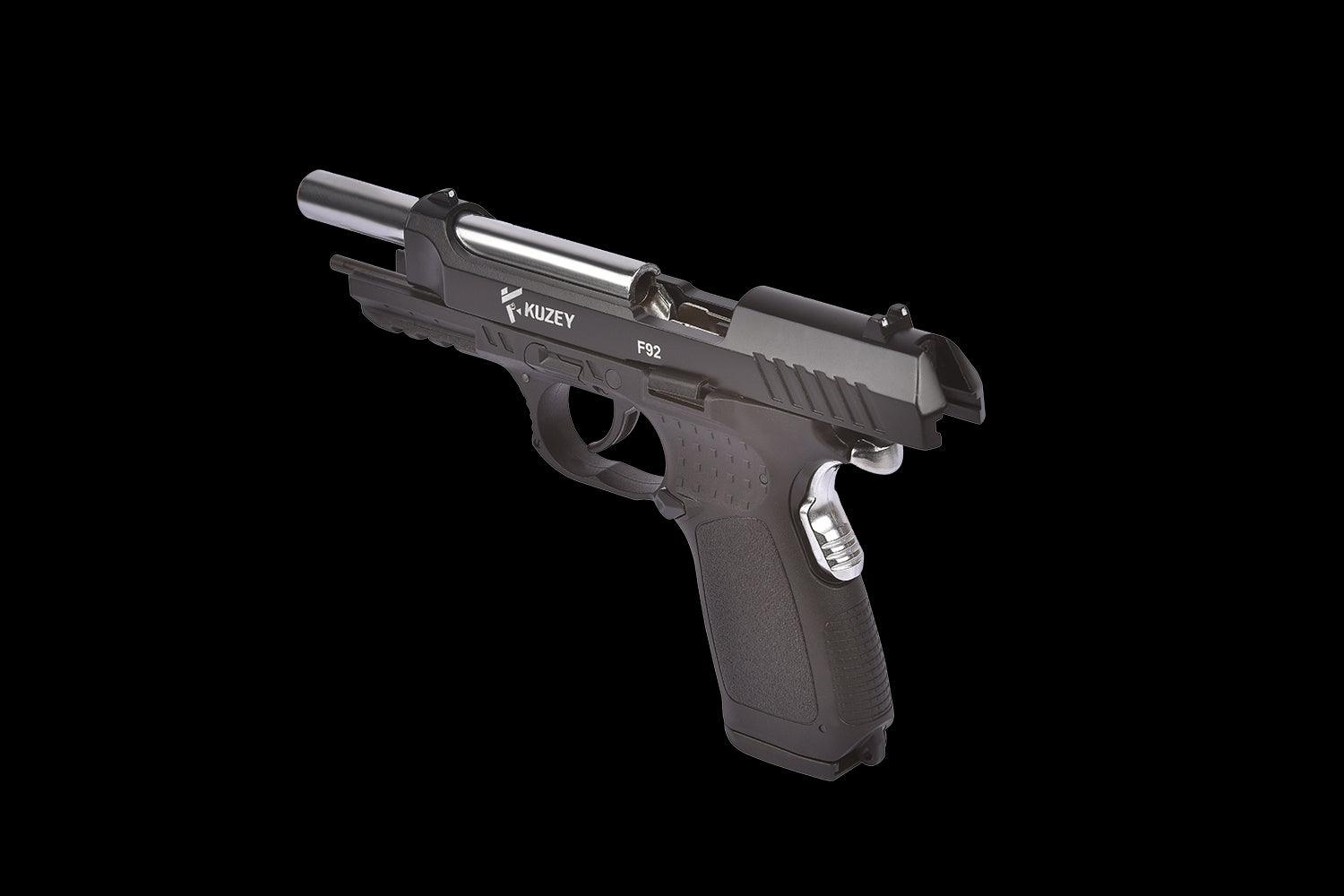 KUZEY F92 BLANK GUN - BLACK - NeonSales {{ shop.shopifyCountryName }}