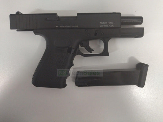 KUZEY GN19 BLANK GUN - BLACK - NeonSales {{ shop.shopifyCountryName }}