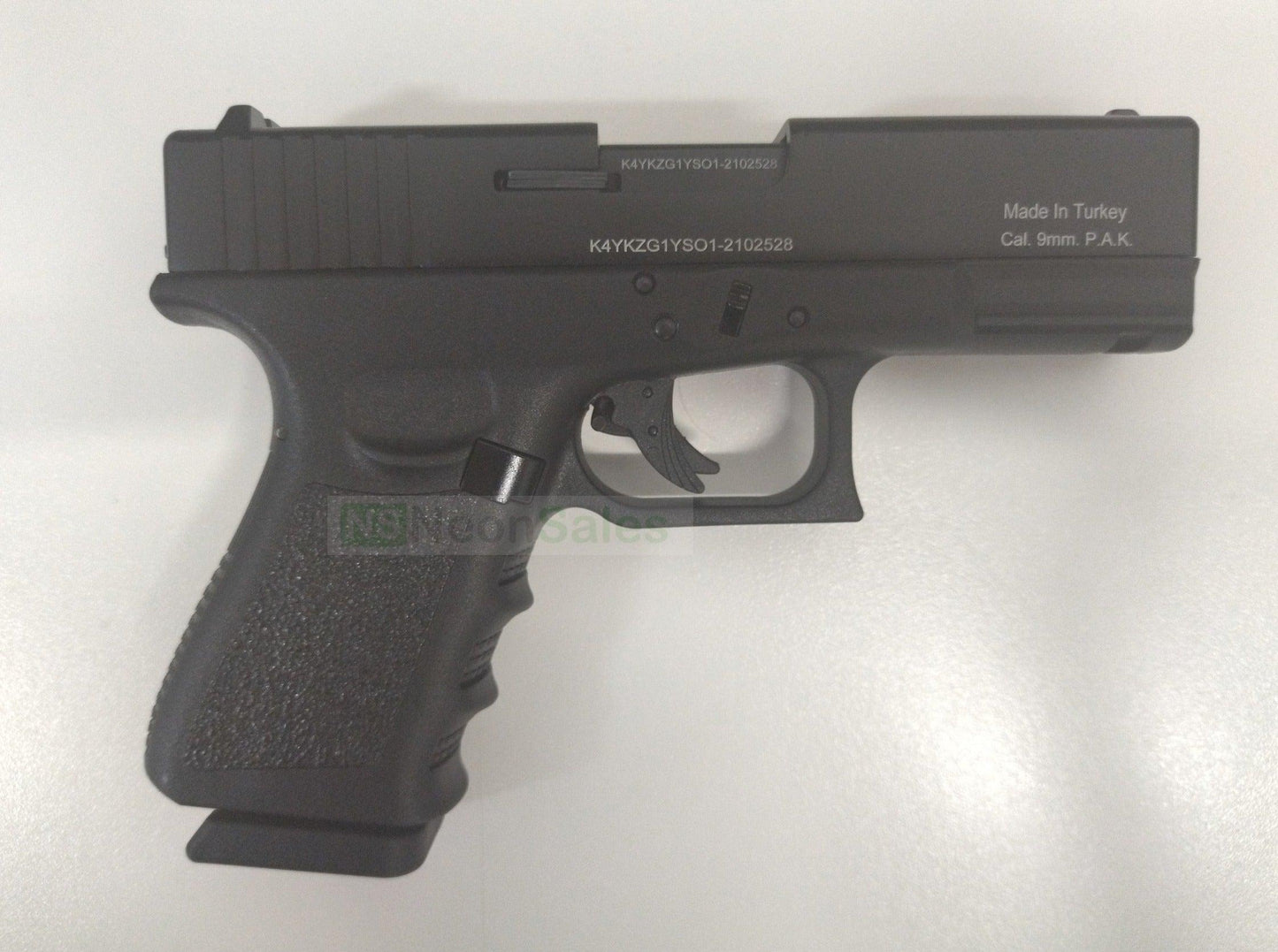 KUZEY GN19 BLANK GUN - BLACK - NeonSales {{ shop.shopifyCountryName }}