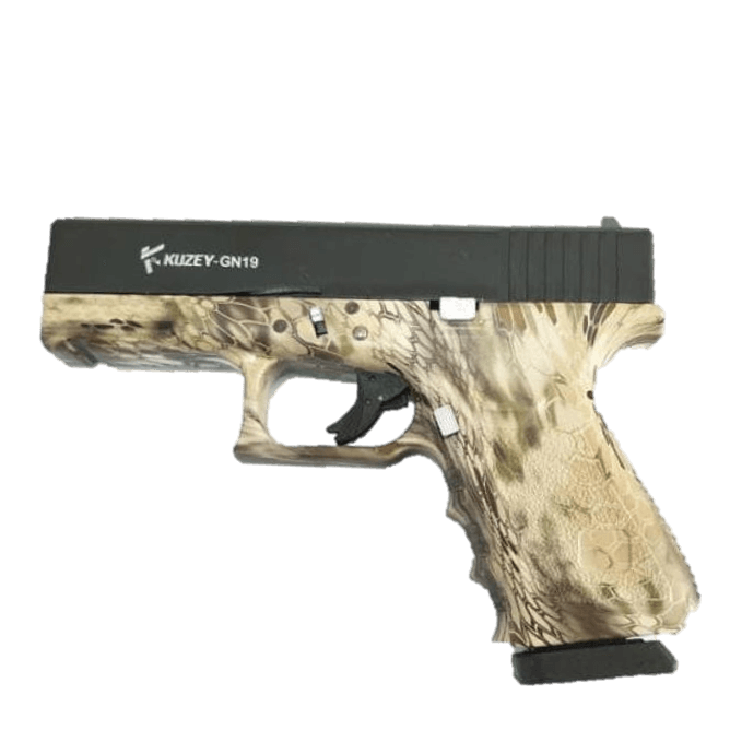 KUZEY GN19 BLANK GUN - FLECKTARN CAMO - NeonSales {{ shop.shopifyCountryName }}
