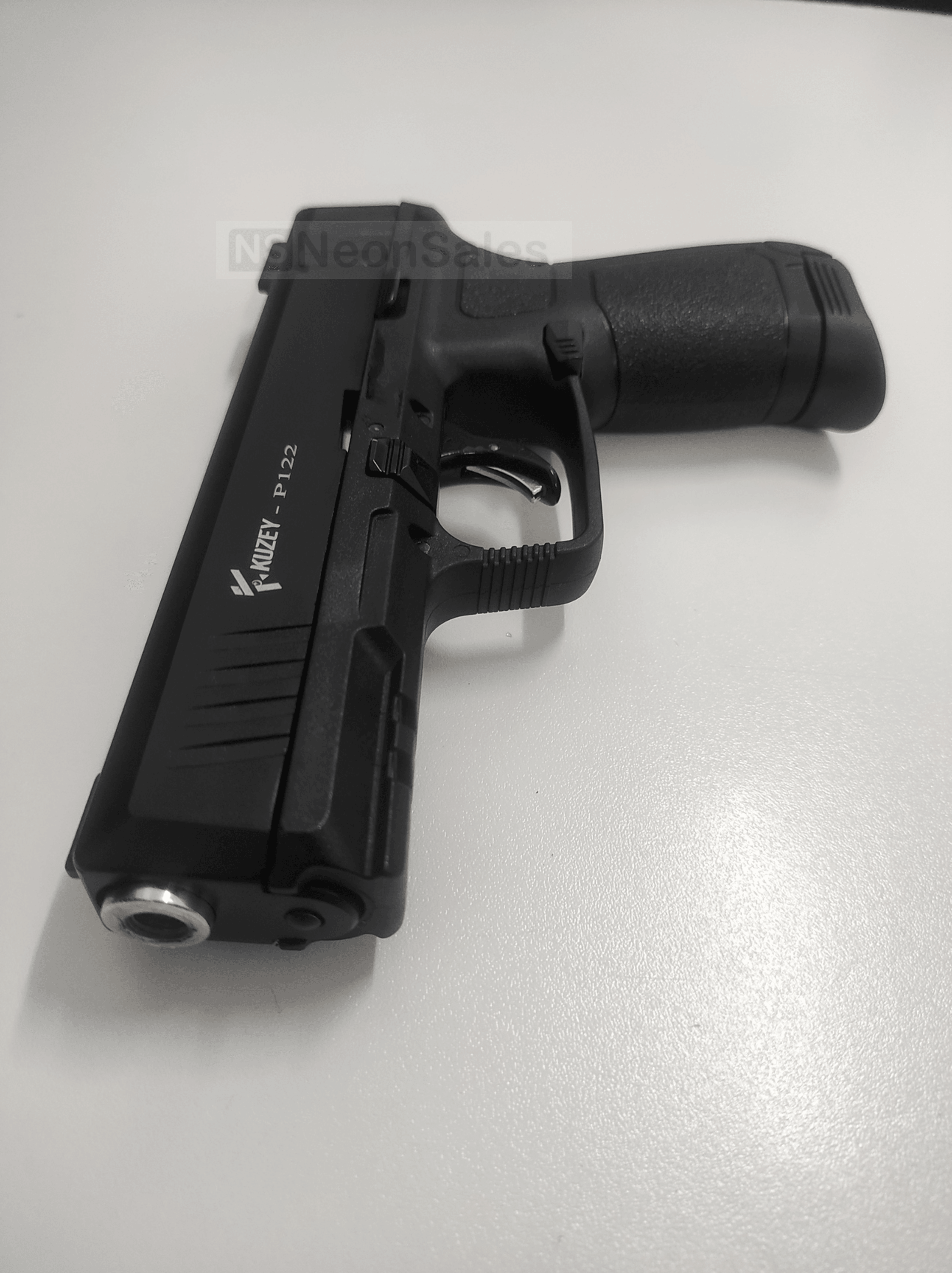 KUZEY P122 BLANK GUN 9X22MM - BLACK - NeonSales {{ shop.shopifyCountryName }}