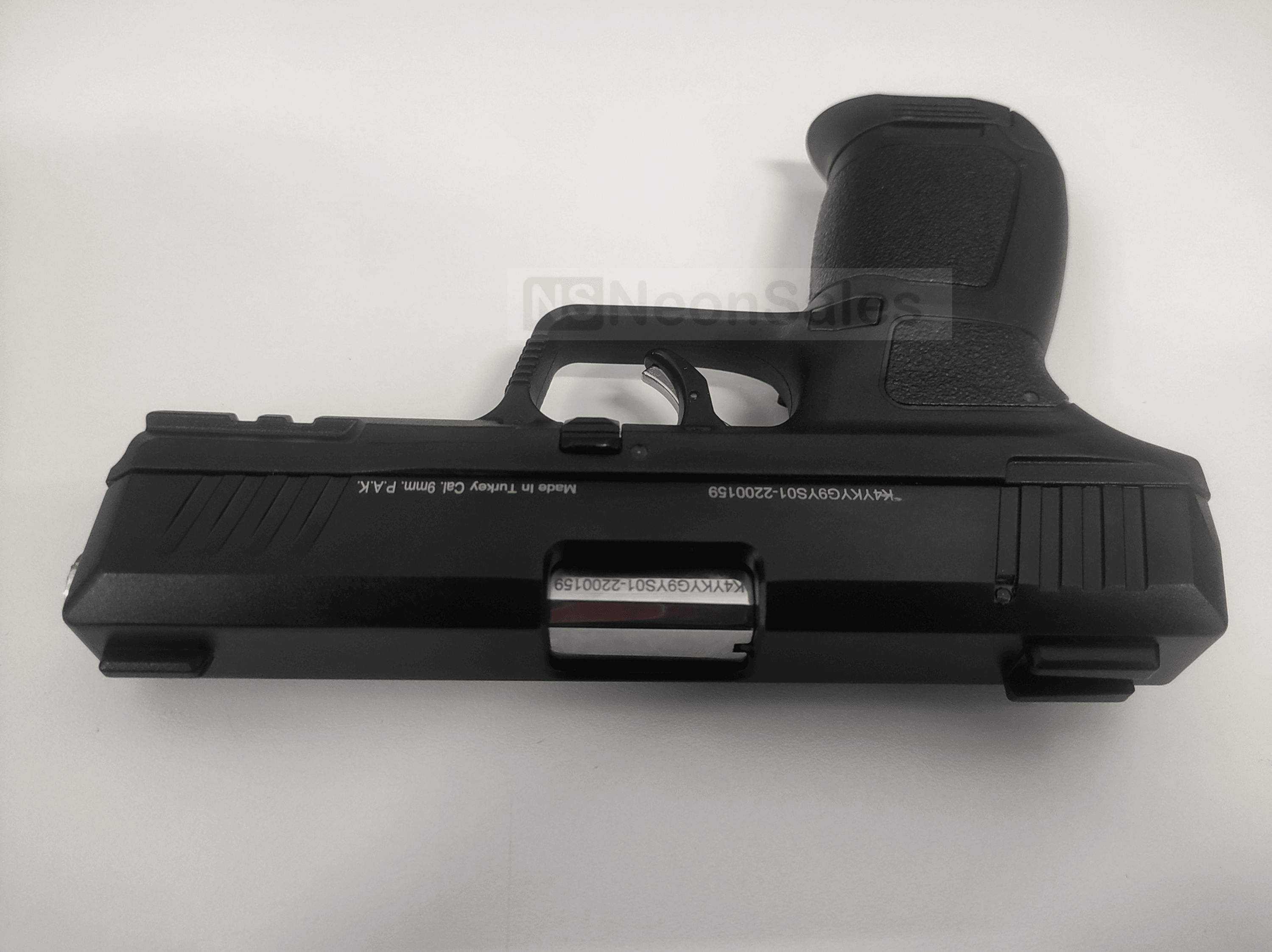 KUZEY P122 BLANK GUN 9X22MM - BLACK - NeonSales {{ shop.shopifyCountryName }}