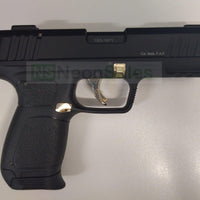 KUZEY P122 BLANK GUN - BLACK W/ GOLD TRIM - NeonSales {{ shop.shopifyCountryName }}