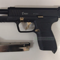 KUZEY P122 BLANK GUN - BLACK W/ GOLD TRIM - NeonSales {{ shop.shopifyCountryName }}