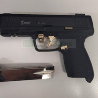 KUZEY P122 BLANK GUN - BLACK W/ GOLD TRIM - NeonSales {{ shop.shopifyCountryName }}