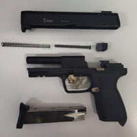 KUZEY P122 BLANK GUN - BLACK W/ GOLD TRIM - NeonSales {{ shop.shopifyCountryName }}