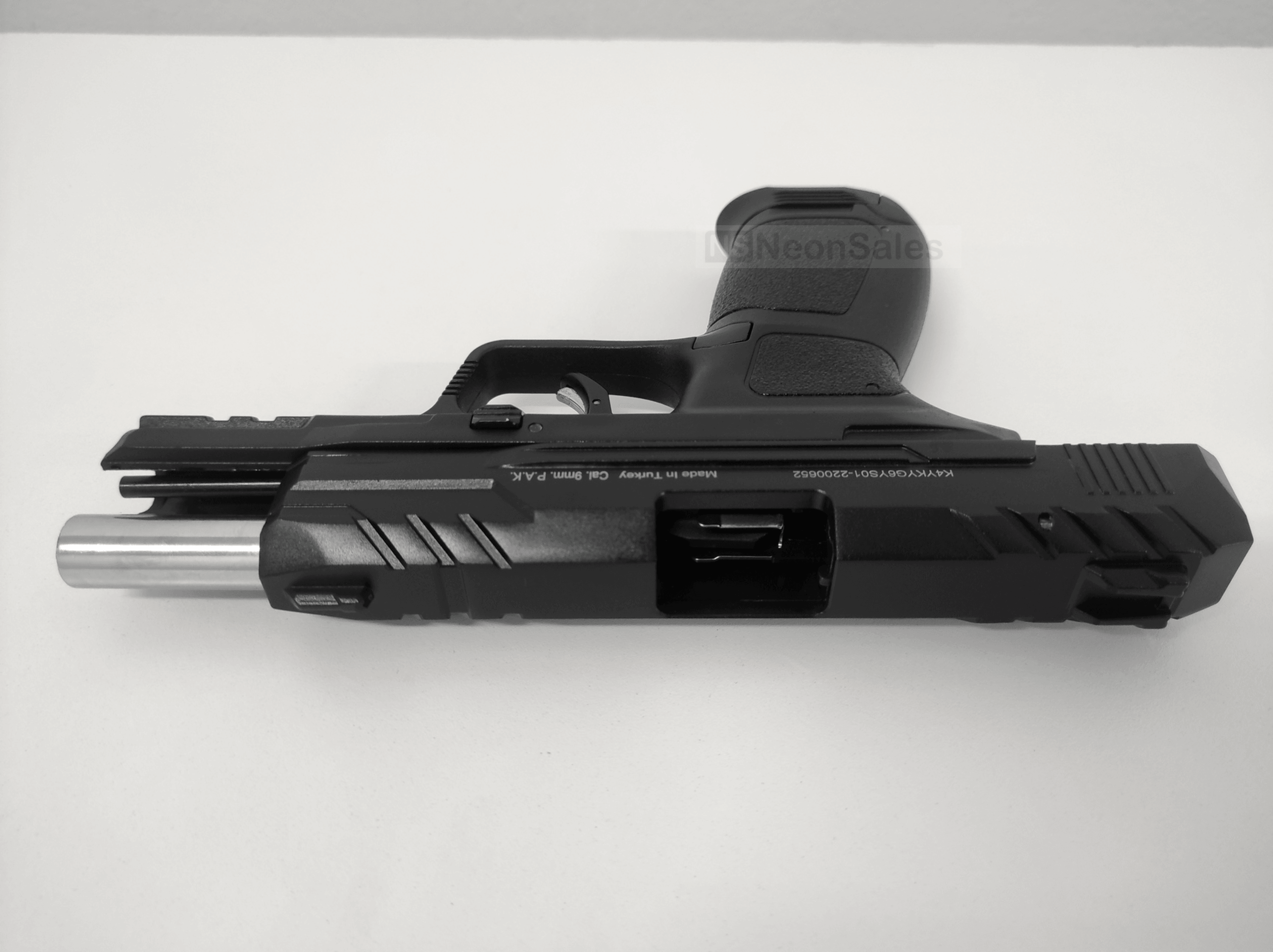 KUZEY S900 BLANK GUN - BLACK - NeonSales South Africa