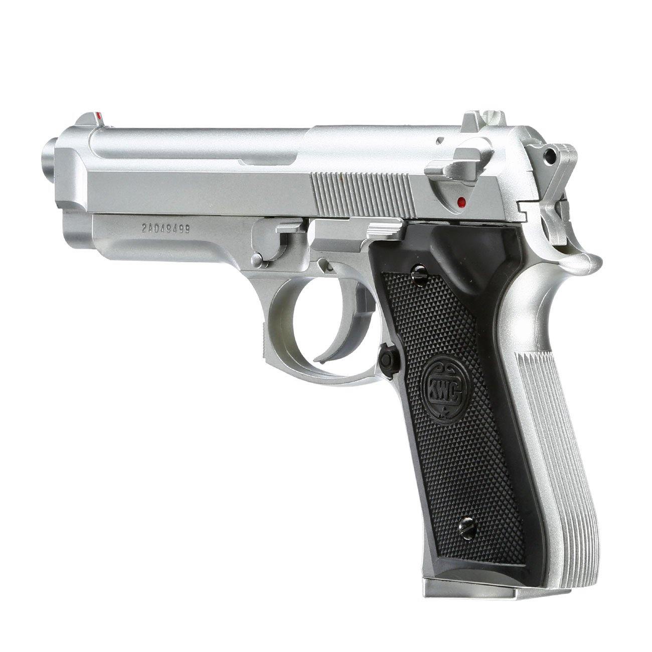 KWC 6MM BERRETA M92 AIRSOFT PISTOL - SILVER - NeonSales South Africa