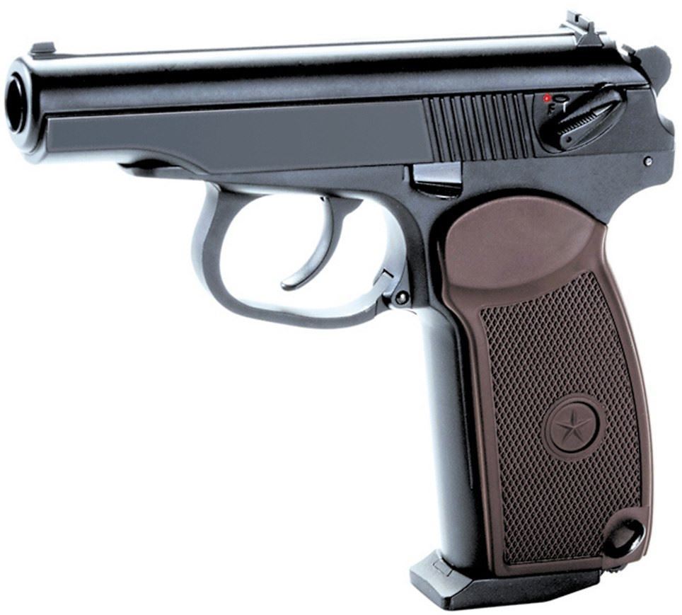 KWC MAKAROV CO2 GAS PISTOL PM - BLOWBACK - NeonSales South Africa