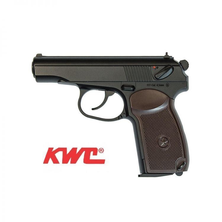 KWC MAKAROV PM CO2 GAS PISTOL NBB - NeonSales South Africa