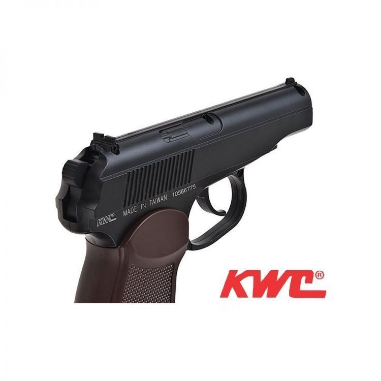 KWC MAKAROV PM CO2 GAS PISTOL NBB - NeonSales South Africa