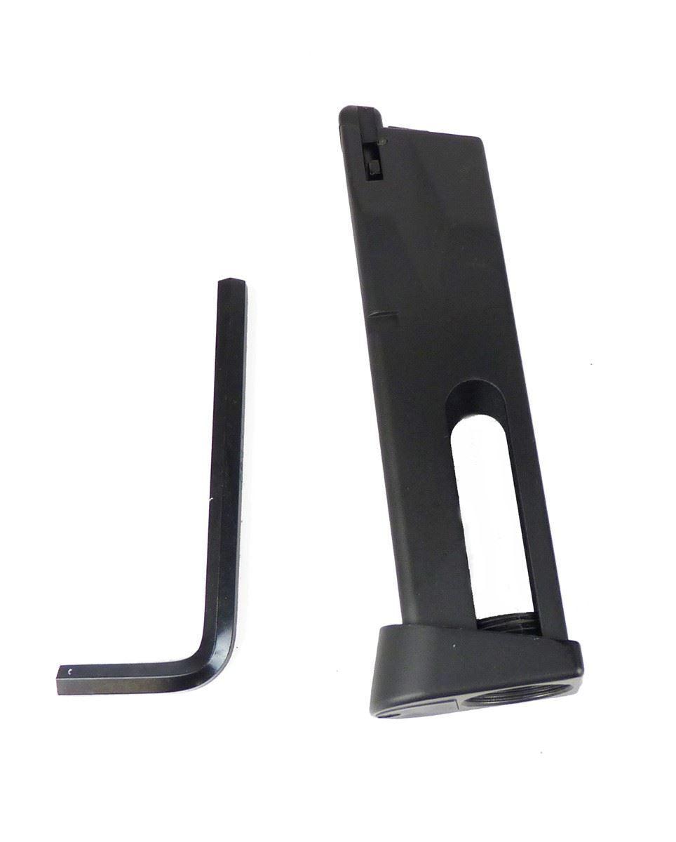 KWC PT92 / POLICE CO2 MAGAZINE 4.5MM- AAKCMM150AZQ - NeonSales {{ shop.shopifyCountryName }}
