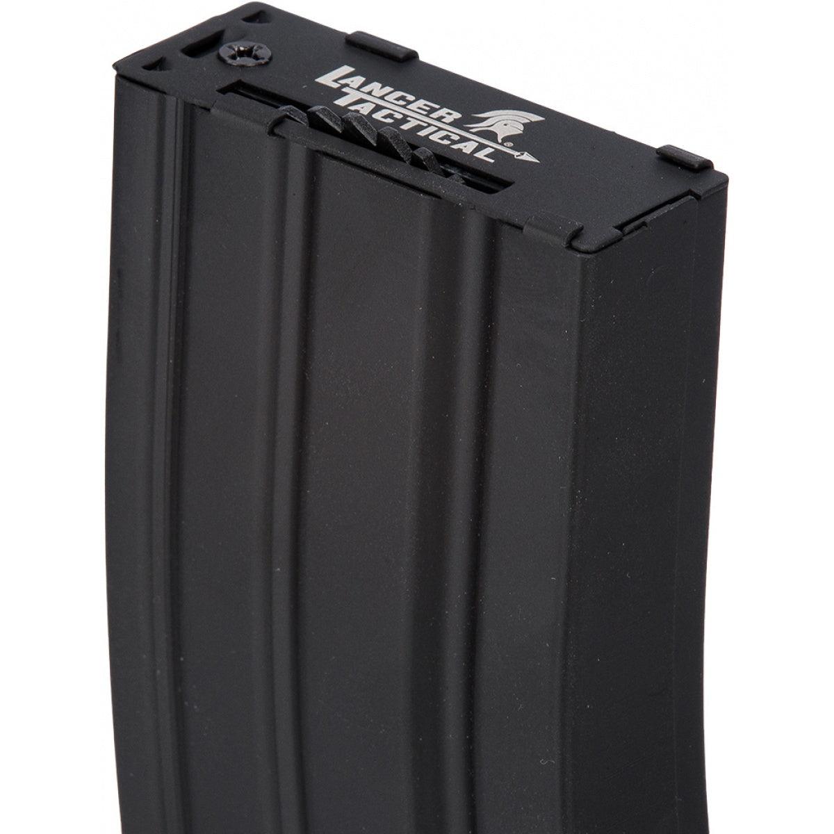 LANCER TACTICAL M4 AEG METAL MAGAZINE (BLK) - 6MM - NeonSales {{ shop.shopifyCountryName }}