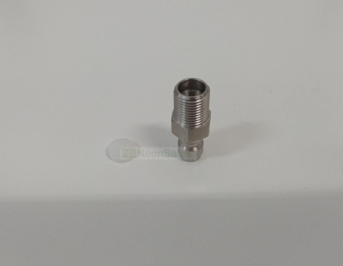 MALE Q/C NON-RETURN (BRASS FILTER) X MALE 1/8" BSP - NeonSales South Africa