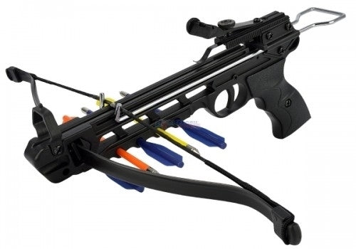 MANKUNG 50LBS PISTOL CROSSBOW METAL MK-50A2/5PL - NeonSales {{ shop.shopifyCountryName }}