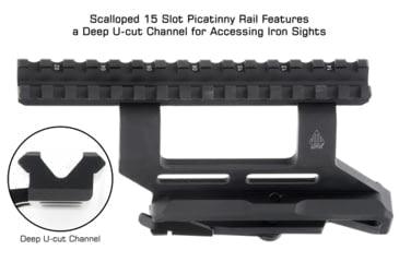 MTU016 UTG AK-47 QD SIDE MOUNT PICATINNY ADAPTER - NeonSales South Africa