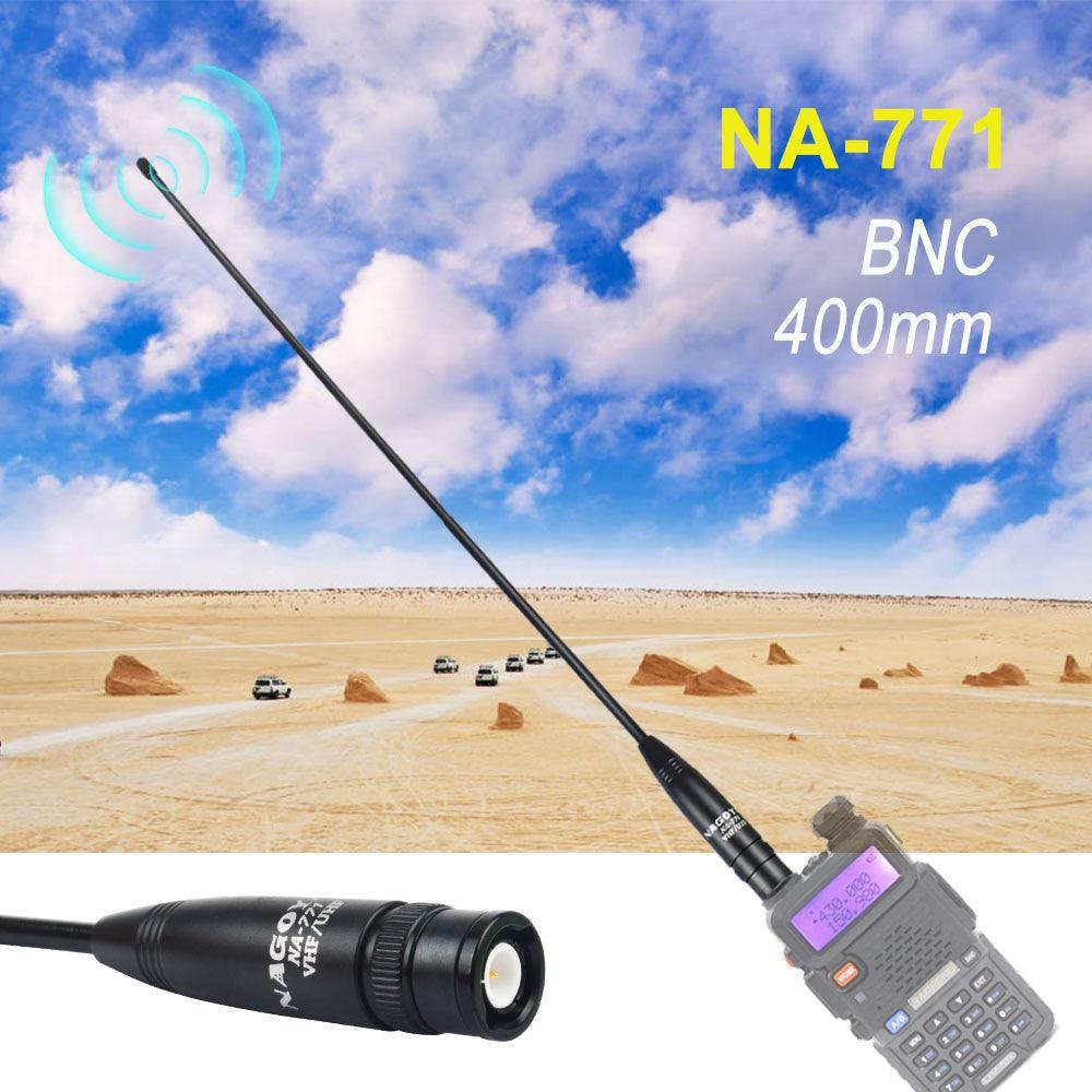 Nagoya NA-771R - Intrekbare en telescopische antenne, 144 Nagoya NA-771R - Intrekbare en telescopische antenne, 144
