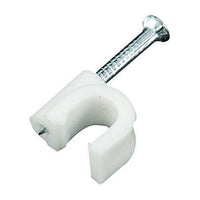 NAIL IN CLIPS ROUND WHITE 20MM 1'S - NeonSales {{ shop.shopifyCountryName }}