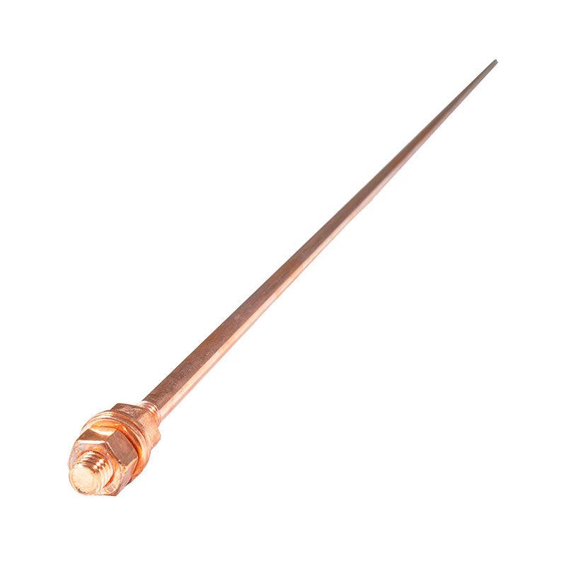 NEMTEK COPPER EARTH SPIKE INCLUDING NUTS 1.2M - NeonSales {{ shop.shopifyCountryName }}